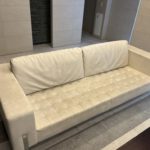 Ritzwell　3人掛けソファ　全体クリーニング　(施工前)