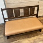 やっぱり【日本製】　カリモク　2人掛けソファ座面交換後