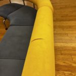 【デンマーク製】Erik Jorgensen　デザインソファの再縫製前
